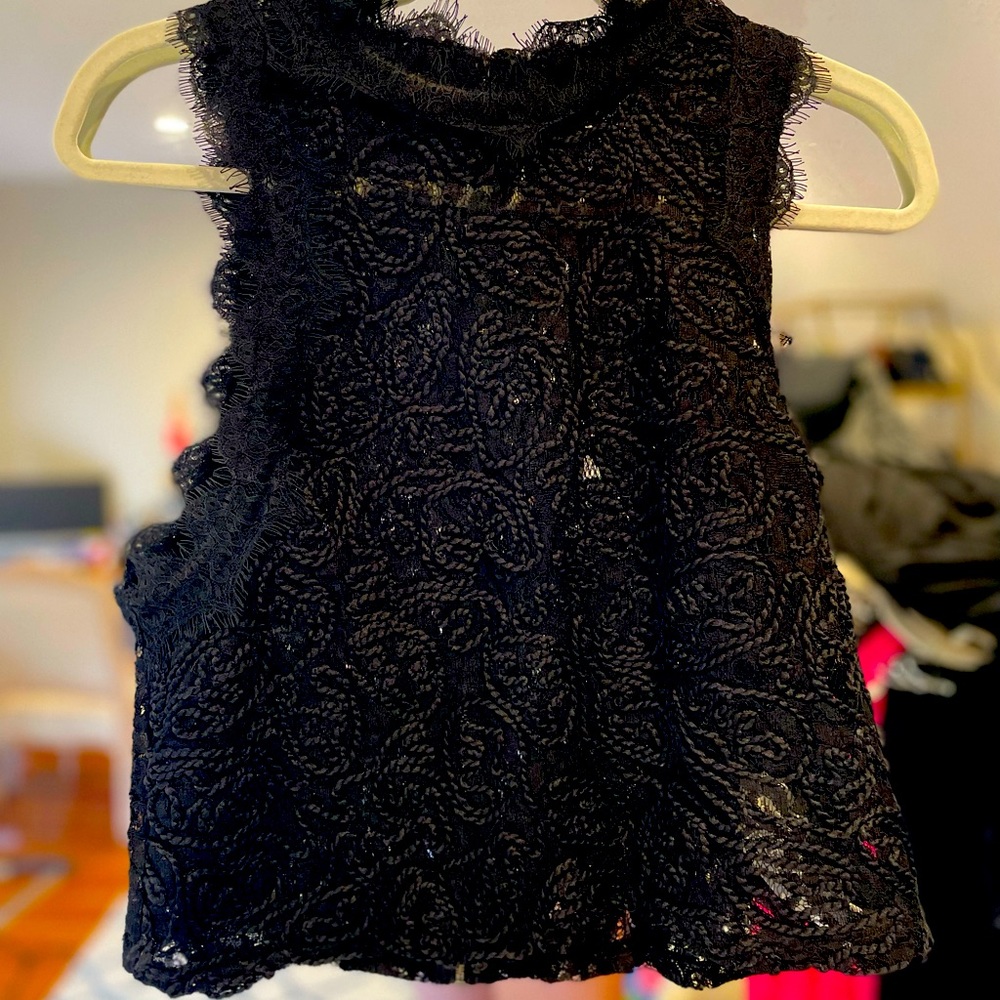 Black Zara top